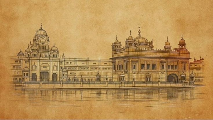 Darbar Sahib, noto anche come Sri Harmandir Sahib o Tempio d'Oro, è il luogo di culto più sacro del sikhismo